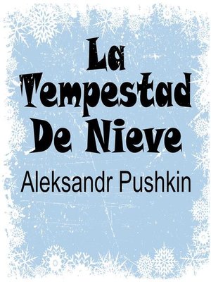 cover image of La Tempestad De Nieve